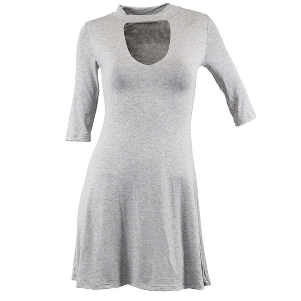 Open Choker Dress